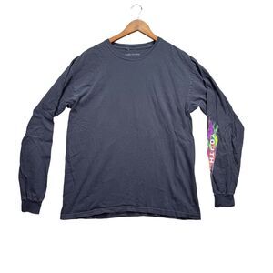 Youth Machine Gray Hip Hop Artist Skateboard Now Cry Later L/S T Shirt Sz L